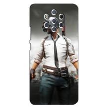 Чохол з картинкою "Герой Pubg" на Nokia 9 (Пабг)