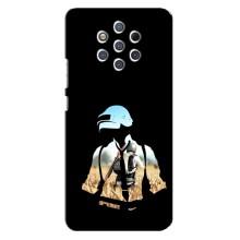 Чохол з картинкою "Герой Pubg" на Nokia 9 (Пубг мен)