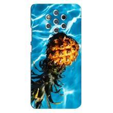 Чохол з зображенням смачної їжі для Nokia 9 (Ананас)