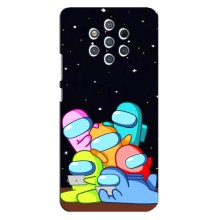Чохли Амонг Ас для Nokia 9 (AlphaPrint) (Скіни в космосі)