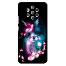 Чохол з Лисичкою для Nokia 9 (Чорна лисиця)