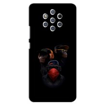 Чохол з Мавпами Nokia 9 - (AlphaPrint)