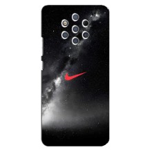Чохол для Nokia 9 - з принтом Найк (AlphaPrint) (Найк червоний)