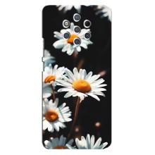 Чохол з ромашками на Nokia 9 (Білі ромашки)