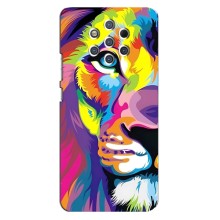 Чохол з картинкою ЛЕВ для Nokia 9 (VPrint) (Яскравий Лев)