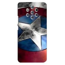Чохол с Щітом Капітана Америки на Nokia 9 (Щит Капітана Америки)