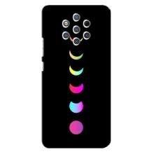 Чохол (ТПУ) з планетами на Nokia 9 (Повнолуння)