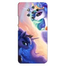 Чохол Unicorn на Nokia 9 (Єдиноріжки на хамарках)