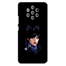 Чохли Венсдей на Nokia 9 Уенсдей (AlphaPrint) (серйозна Венздей)