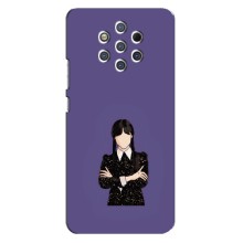 Чохли Венсдей на Nokia 9 Уенсдей (AlphaPrint) (Венздей у чорному)