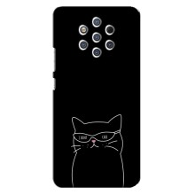 Чохол з малюнком кіт на Nokia 9 (Байдужий кіт)