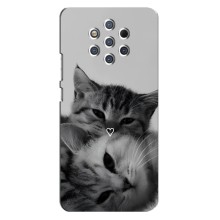 Чохол з малюнком кіт на Nokia 9 (Пара котів)