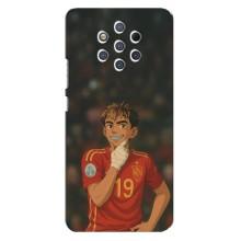 Чехол с футболистом Ламин Ямаль Nokia 9 (Ямаль аниме)