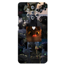 Чехол как приручить дракона на Nokia 9 (Дракон коллаж)