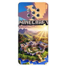 Чохол з картинками Майнкрафт для Нокіа 9 – Minecraft