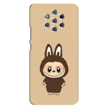 Чехол с Лабубу на Nokia 9 (Коричневый Лабубу)
