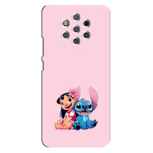 Чехол с принтом Стич на Nokia 9 (Лило и Стич)