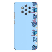 Чехол с принтом Стич на Nokia 9 (Стич фон)