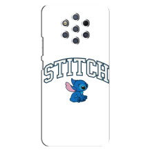 Чехол с принтом Стич на Nokia 9 (Стич лого)