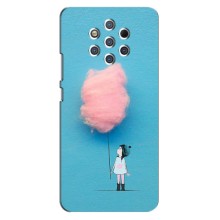 Дівчачий Чохол для Nokia 9 (Дівчинка з хмаринкою)