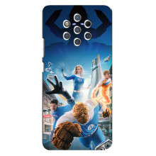 Чехол с принтом Фантастическая четверка для Nokia 9 – Герои Фантастической четверки