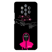 Чехол Гра в кальмара для Nokia 9 – Охранник