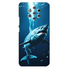 Чехол с картинкой «Хищники» для Nokia 9 – Акула