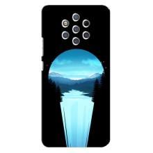 Літній Чохол на Nokia 9 (Синій Водоспад)