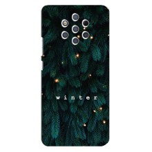 Новогодние, Праздничные Чехлы для Nokia 9 - 2024 год (Winter)