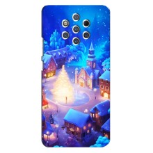 Різдвяні Чохли для Nokia 9 (VPrint) (Різдвяне місто)