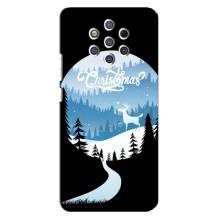 Силіконовий бампер на різдво для Nokia 9 (Різдвяний Олень)