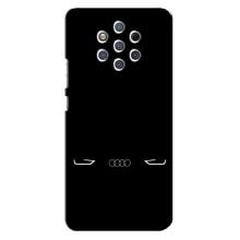 Силіконовий бампер з картинкою машини на Nokia 9 (Сілует Audi)