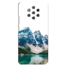Силіконовий чохол з КАРТИНКАМИ літо для Nokia 9 (AlphaPrint) (Гори)
