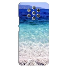 Силіконовий чохол з КАРТИНКАМИ літо для Nokia 9 (AlphaPrint) (Море)