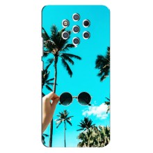 Силіконовий чохол з КАРТИНКАМИ літо для Nokia 9 (AlphaPrint) (Погляд літо)