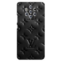 Текстурный Чехол Louis Vuitton для Нокіа 9 (Черный ЛВ)