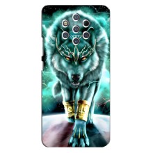 Захисні чохли для Нокіа 9 (AlphaPrint) (ХІТ продаж) ВОВК (Яскравий вовк)
