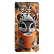 Друкований чохол 'Звірята з кавою' для Nokia 9