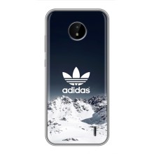 Чехлы Адидас для Nokia C10 (AlphaPrint) (Адидас в горах)