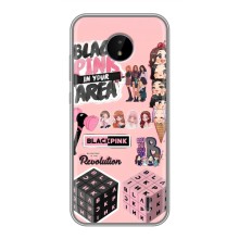 Чехлы с картинкой для Nokia C10 – BLACK PINK коллаж