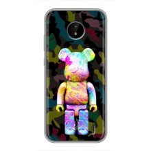 Чехлы для Nokia C10 - Bearbrick Louis Vuitton (PREMIUMPrint) (Яркий Bearbrick)