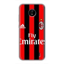 Чехлы для Nokia C10 (VPrint) - Футбольные клубы (Milan)