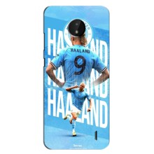 Чехлы с принтом для Nokia C10 Футболист – Erling Haaland