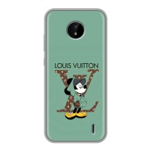 Чехлы Луи Витон для Nokia C10 (AlphaPrint - LOUIS VUITTON) (Микки Маус LV)