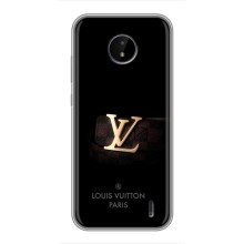 Чехлы Луи Витон для Nokia C10 (AlphaPrint - LOUIS VUITTON) (ремешок LV)