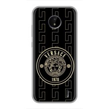 Чехлы VERSACE для Нокиа С10 (PREMIUMPrint) (Лого Версаче)