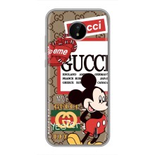 Чехол Disney Mouse Nokia C10 (PREMIUMPrint) (Стильный Микки)