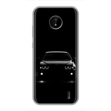 Чехол для Нокиа С10 - с принтом БМВ (AlphaPrint) (Машина BMW)