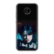 Чехлы Венсдей на Nokia C10 Уэнсдей (AlphaPrint) (взгляд Уэнздей)