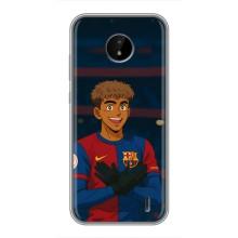 Чехол с футболистом Ламин Ямаль Nokia C10 (Футболист Ямал)